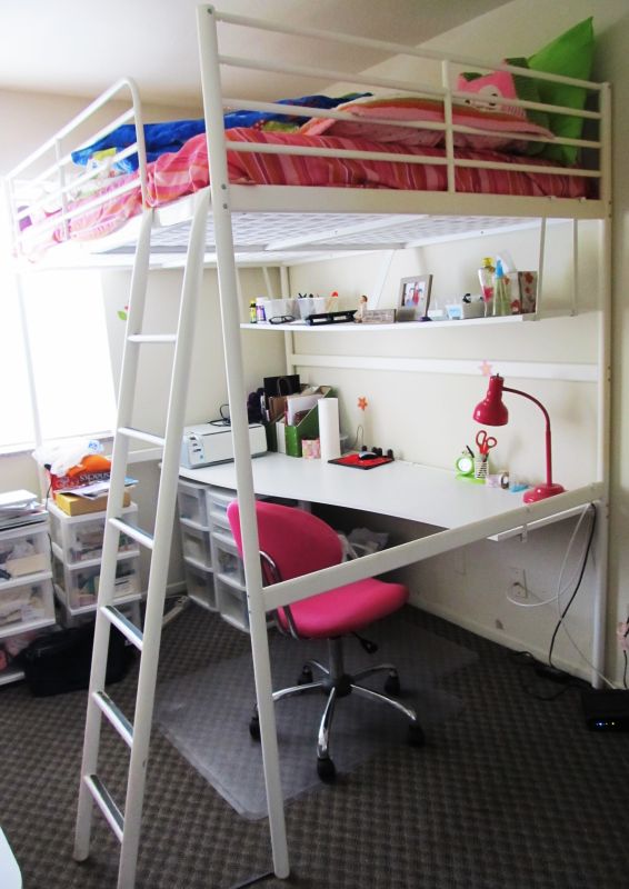 Bed Over Work